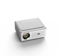 Proyector Portátil Veacine H31 Blanco, 800 ANSI Lúmenes, 1080P Full HD, Android 12, Altavoces Integrados, Lámpara LED, Cine en Casa, WiFi 6