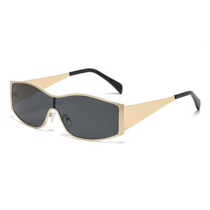 Metal Retro Connected <b>Sunglasses</b> UV400 PC Lens Unisex Outings Cycling Driving Stage Parties - Product Image 5
