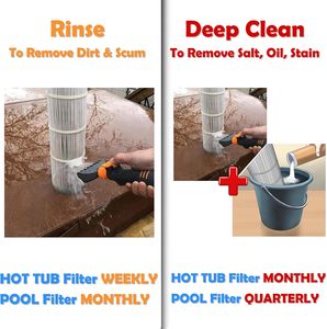 Hot Deal on 1PC Limpiador de filtro de piscina de plástico con conector de manguera de jardín para bañera de hidromasaje y limpieza de piscinas - Product Image 4