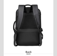 Sac à dos unisexe en jean grande capacité, imperméable, tendance, pour affaires et voyages, multifonctionnel, extensible, pour ordinateur