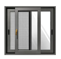 Ventanas de Aluminio con Aislamiento Térmico, Estilo Francés, para Casa o Villa, Marca Optima Custom Villa House Store, Ventana Panorámica Fija de Aluminio