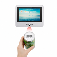 Vérificateur de prix à code-barres XT802C XTIOT avec écran, terminal de contrôle d'accès pour visiteurs