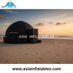 <span class=keywords><strong>Tenda</strong></span> a Cupola Gonfiabile Gigante a 3 <span class=keywords><strong>Anelli</strong></span> con Proiettore Digitale, Planetario Mobile Gonfiabile - Product Image 4