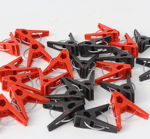 คลิปหนีบพลาสติกแบบหัวแบนสำหรับงานเกษตรพลาสติกสำหรับปลูกผักมะเขือเทศ - Product Image 4