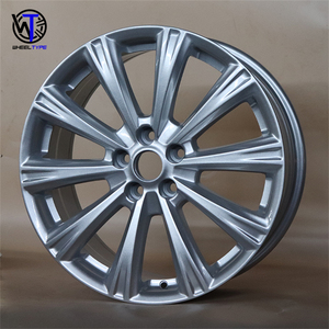 Rueda Forjada Wheeltype de 18 Pulgadas (15-28) 18X7.5, Jante 5X108, 5 Orificios, ET 52.5, Acabado Plateado, Aleación de Aluminio, Rin para Auto de Pasajeros - Product Image 2