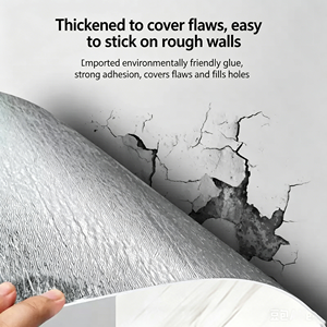 Autocollants muraux en vinyle auto-adhésifs en papier de soie imperméables pour carrelage, couvrant les taches désagréables, pour salles de bain, appartements, écoles, garantie 5 ans - Product Image 2