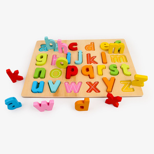 Tablero de Aprendizaje Montessori para Niños, Rompecabezas Educativos de Madera, Letras ABC del Alfabeto, Juguetes para Aprendizaje Divertido - Product Image 5