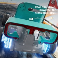 Nuevo Go Kart Eléctrico para Niños, Recargable, con Rotación de 360 Grados y Control Remoto, para Niños y Niñas
