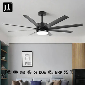 พัดลมเพดานมอเตอร์ดีซีแบบพลิกกลับได้ 1 ตัว พร้อมไฟส่องสว่าง ลมแรงสูง ใบพัดไฟเบอร์บอร์ดความหนาแน่นปานกลาง 8 ใบ และพัดลมเพดาน LED พร้อมรีโมท - Product Image 5