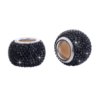 Colliers pour appuie-tête de voiture Anneaux en cristal bling Accessoires Décorations intérieures pour appuie-tête de véhicule de voiture