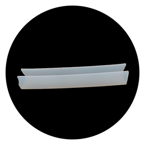 U hình dạng Silicone cao su niêm phong dải, Silicone cao su hồ sơ cho thiết bị máy móc - Product Image 2