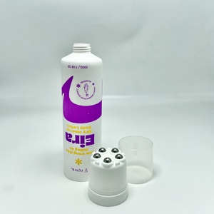 Emballage cosmétique OEM personnalisé Vietnam Tube de crème pour les yeux en PE 50 ml avec bouchon à bille de massage imprimé brillant pour les soins de la peau - Product Image 1