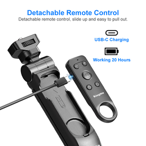 KingMa Poignée de trépied détachable sans fil pour <span class=keywords><strong>iphone</strong></span> <span class=keywords><strong>11</strong></span> 12 13 14 15 - Product Image 6
