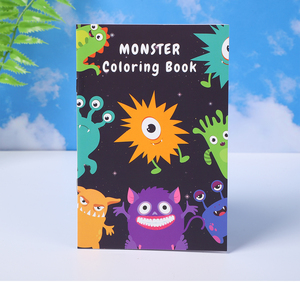 All'ingrosso libro personalizzato da colorare per bambini A4 cartone animato fattoria ruote da ballo <span class=keywords><strong>lettera</strong></span> libro da colorare con carta di alta qualità - Product Image 3