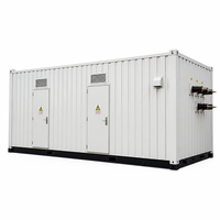 Poste de transformateur préfabriqué de type boîtier métallique industriel extérieur 66KV/110KV, équipement de distribution d'énergie yidd