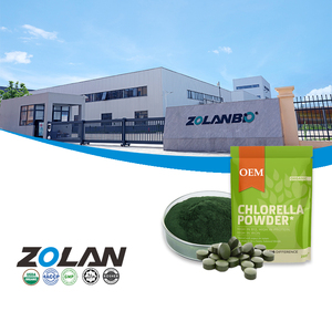 Poudre d'extrait de chlorella de spiruline verte fraîche naturelle biologique de certificat Iso <span class=keywords><strong>en</strong></span> <span class=keywords><strong>vrac</strong></span> pour le complément alimentaire - Product Image 1