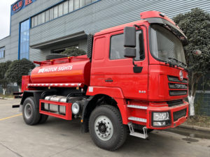 Camion-citerne mobile Shacman F3000 de moyenne capacité 4x2 avec système de distribution et de pompage automatiques - Product Image 4