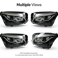 Ampoules de phares LED automobiles, projecteur de lumière automobile pour Mercedes Benz GLC 253 2015-2018 LED OE A2539060901 A2539061001