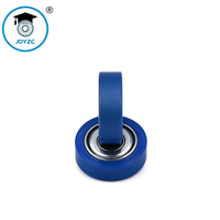 Rouleau de convoyeur miniature 688 avec roulement, roue à roulement miniature recouverte de plastique, rouleau à micro-roulement ISO CE pour vente en gros OEM