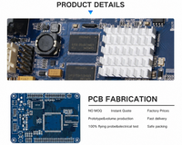 Services de fabrication OEM et d'approvisionnement en composants pour la production de cartes PCBA d'électronique de sécurité intelligente Mustar avec assemblage SMT
