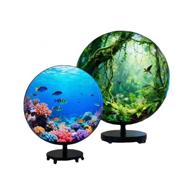 Wholesale Adjustable Indoor P2.5 Spherical LED Display 360° Flexible Curved Outdoor LED Screen for Mall Rental Exhibition