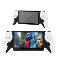 Console de jeu portable Q-HOME HC800 avec double joystick, écran IPS, grand écran de 7 pouces, rétro classique, 15000 jeux, émulateur portable