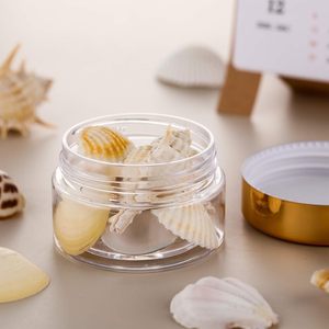 120G 150G 500G sang trọng rỗng OEM mỹ phẩm container phân hủy sinh học mỹ phẩm bao bì nhựa Kem <span class=keywords><strong>Jar</strong></span> với nắp vàng - Product Image 5