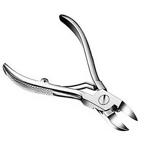 Podiatry Chiropody Instruments Surgical Grade Stainless Steel Curved Sharp <b>Nail</b> Clipper Cuticle Nippers Manicure Pedicure <b>Tool</b> - Product Image 4