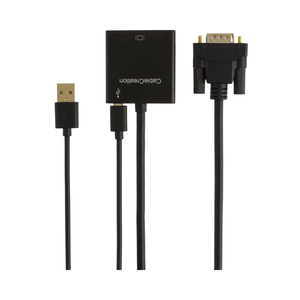 USB-C CableCreation ke VGA untuk adaptor <span class=keywords><strong>3.3</strong></span> kaki kabel USB mikro dengan Audio untuk PC Laptop HDTV Monitor - Product Image 2
