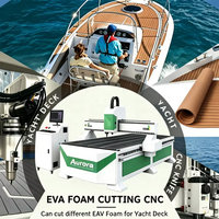 Machine de découpe CNC professionnelle AR1325 pour revêtements de pont en mousse EVA, routeur CNC pour l'industrie nautique