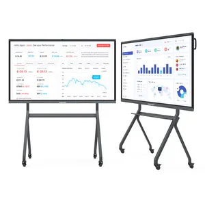 Vendita calda oem 86 pollici multi touch screen monitor formazione didattica attrezzature per riunioni interattive smart board pannello piatto