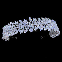 RE4490 bandeau de mariée princesse en zircone, vigne de cheveux CZ, nouveaux accessoires de cheveux de mariage