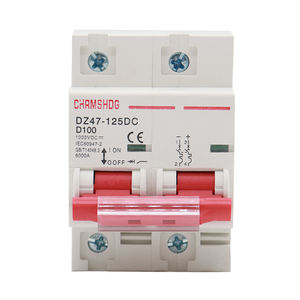 Автоматический выключатель постоянного тока для фотоэлектрических систем MCB DZ47-125DC 2P125A, медный, для защиты аккумуляторов, 1000В 6кА, для литиевых солнечных батарей - Product Image 5
