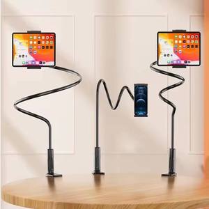 Per la scrivania Bendy pigra staffa per <span class=keywords><strong>cellulare</strong></span> nuovo <span class=keywords><strong>braccio</strong></span> lungo 0.7 metri ABS comodino morsetto morsetto a collo di cigno supporto per telefono - Product Image 2