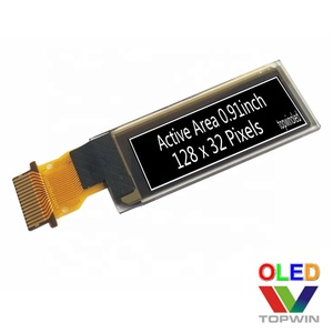 0.91" 0.91 inci 128x32 piksel Layar OLED 0.91 inci Layar OLED kecil 0.91 inci Panel tampilan - Product Image 2