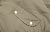 Veste de vol décontractée automne-hiver pour hommes, manteau rembourré imperméable et mince, multi-poches, fermeture éclair, silhouette ample, canard de grande taille