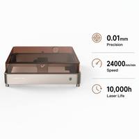 Máquina de Grabado Láser de Diodo de 20W, Grabador Láser de Escritorio para Madera, Cuero, Acrílico, Manualidades, Educación y Negocios