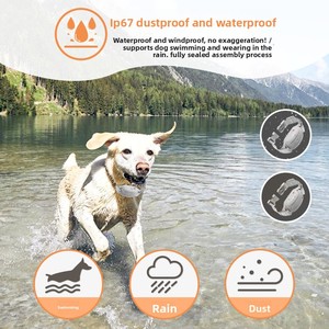 Nuovo Collare Elettrico Intelligente con Telecomando per Addestramento Cani, Antiabbaio, Ricarica Autonoma, Impermeabile - Product Image 3
