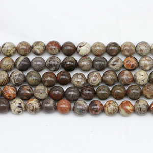 Cuentas Sueltas de Ágata Natural, Piedra Verde Redonda, Origen Yiwu, Pulidas para Hacer Pulseras, Venta al por Mayor, 10 mm - Product Image 3