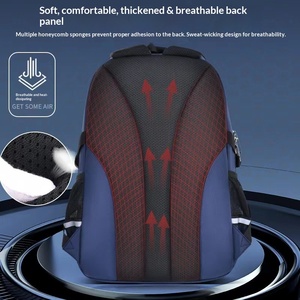 Mochila Escolar de Microfibra y Cuero Sintético para Niños de Secundaria, con Cierre de Cremallera, para Grados 1-3-6-9, Nueva Colección 2026, Reduce la Carga - Product Image 3