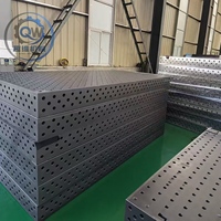 Table de soudage 3D résistante à l'usure pour la soudure de matériel de construction, plateforme de soudage flexible série D28 à trous
