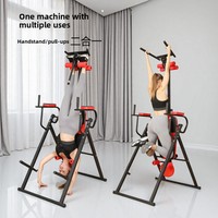 Machine d'inversion pour traction lombaire, mécanique, non pliable, aide à la remise en forme à domicile avec fonctions d'augmentation de la taille et d'étirement