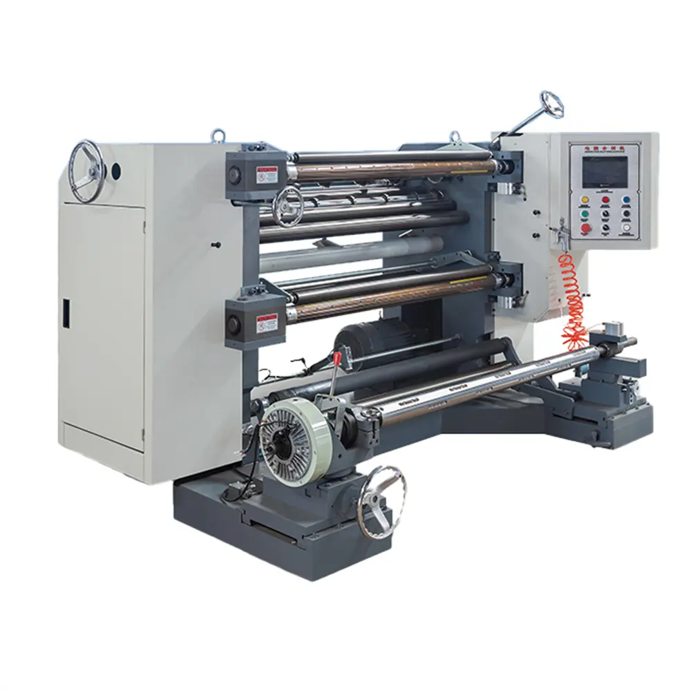 Máy cắt giấy cuộn giấy cuộn Máy cuộn giấy cuộn tiền mặt đăng ký giấy nhiệt Máy Rạch