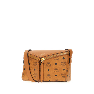 Sac crossbody réalisé en toile enduite caractérisée par impression Visetos sur toute la surface. -Sho en cuir amovible réglable - Product Image 2