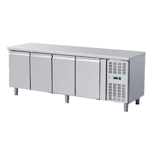 VICTORY KITCHEN Comptoirs à pizza commerciaux en acier inoxydable établi congélateur équipement de boulangerie pour salle à manger cuisine - Product Image 6