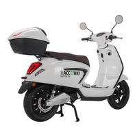 Moto électrique puissante EU 4000W 72V haute vitesse 80km/h longue portée 160km double batterie lithium E Scooter EEC COC E Moped