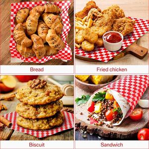 Custom Single-Sided PE Parchment Paper | Professional Food Grade Greaseproof <b>Wraps</b> <b>for</b> Burger Bread Sandwich Packaging-B2B - Product Image 4
