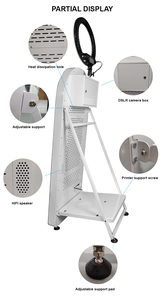 Cabina de Fotos con Espejo Táctil Ovalado de 32 Pulgadas, Grabación de Videos GIF, para Bodas y Fiestas, Envío desde Almacén en la UE - Product Image 4