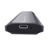 Caja de Aluminio para Disco Duro SSD M2, Carcasa para HDD, Caja para SSD NGFF, Tipo C, USB 3.1 a M2