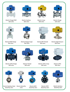 Válvula de control de flujo motorizada de acero inoxidable 304 316, válvula de bola Npt IP67, válvula de bola eléctrica NPT Rosca SS - Product Image 6